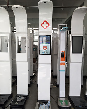 SH-800G大屏智能互聯(lián)身高體重血壓心率測量?jì)x