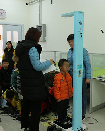 SH-700兒童全自動(dòng)超聲波身高體重坐高秤