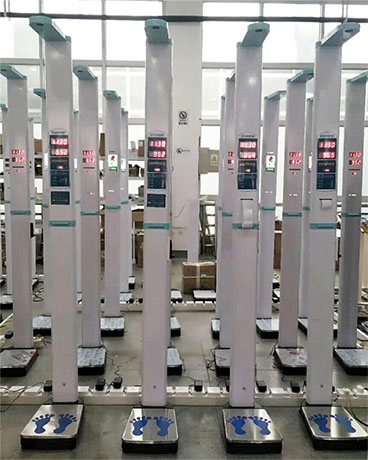 SH-600便攜式超聲波全自動(dòng)身高體重測量?jì)x